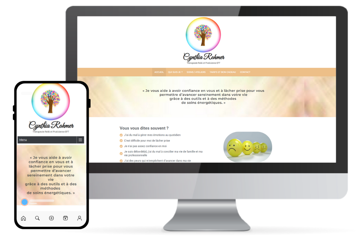 Site de Cynthia Rohmer