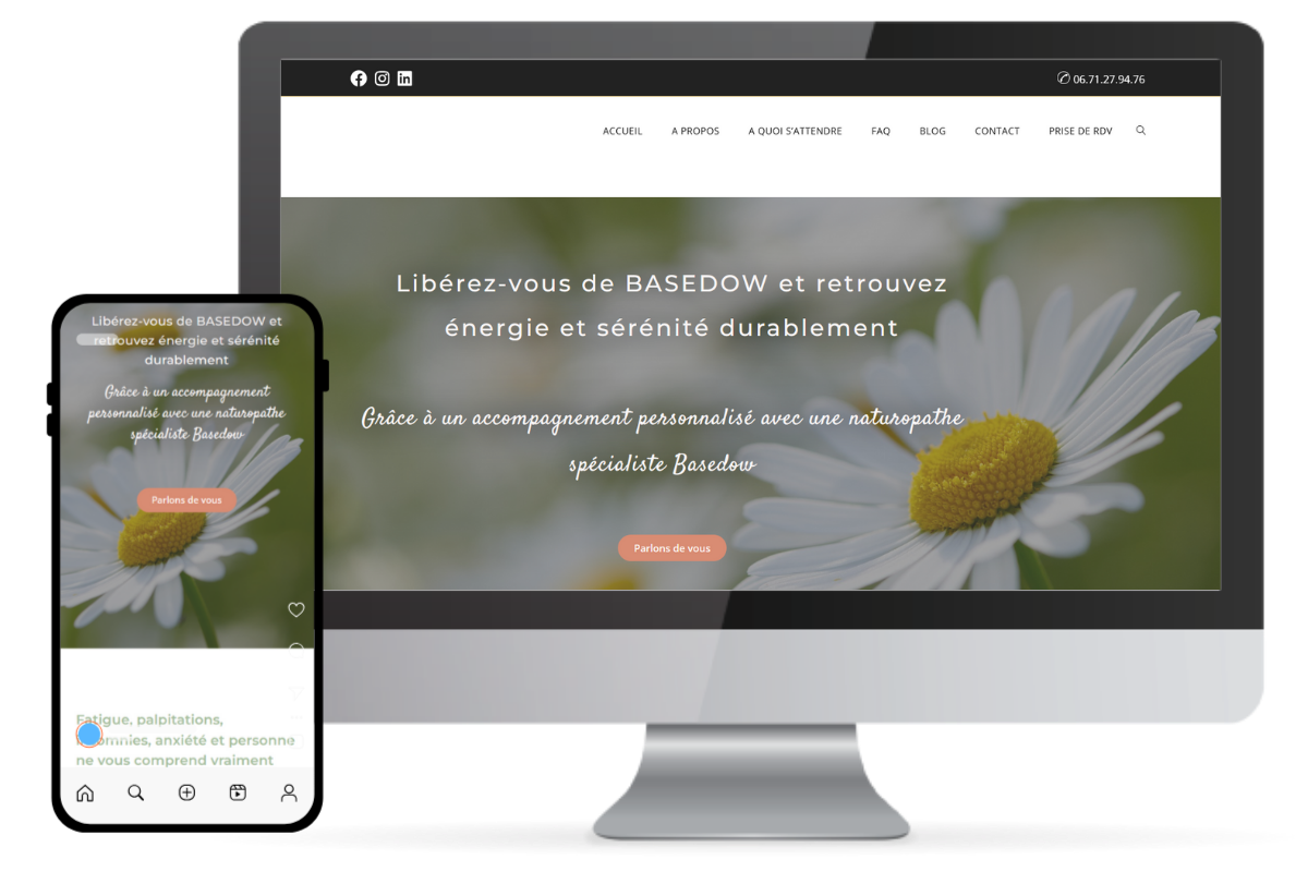 Site Pascale Baeza Naturopathe